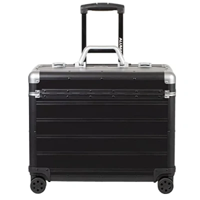 Image of Alumaxx Attaché Venture Laptop Case, Matt Black, 47 cm, Suitcase