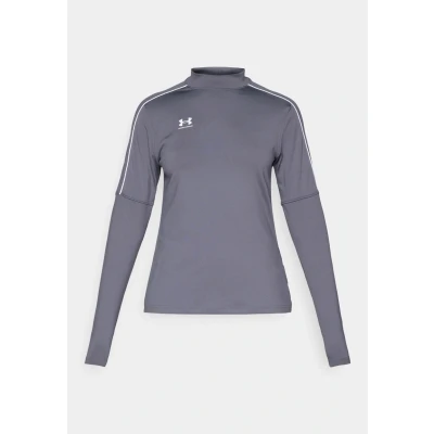 Image of Under Armour Challenger Midlayer Long sleeved top, Women&#039;s, Size: Large, Castlerock/white