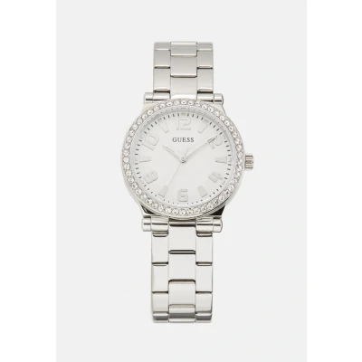 Image of Guess FAWN Watch silvercoloured, Women&#039;s, Size: One Size, Silver coloured