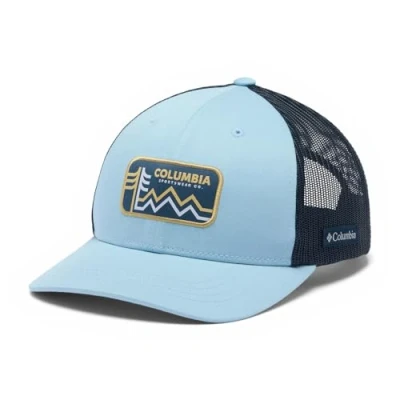Image of Columbia Youth SNAP BACK Unisex Cap for kids, Size: One Size, Ripple blue/coll navy
