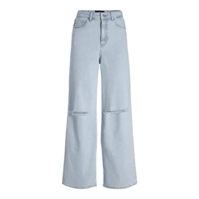 Image of JJXX Jxtokyo WIDE Relaxed fit jeans, Women&#039;s, Size: 26x32, Light blue denim