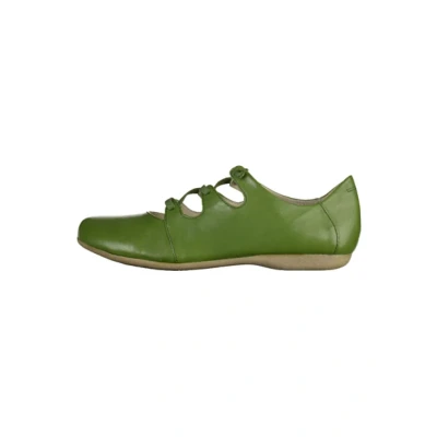 Image of Josef Seibel Slipons, Women&#039;s, Size: 6, Green Leather