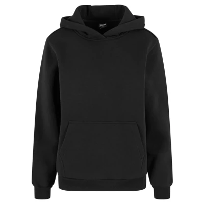Image of Urban Classics Fluffy Hoodie, Women&#039;s, Size: 3XL, Black