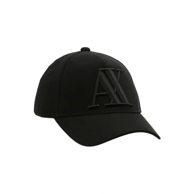 Image of Armani Exchange MAN&#039;S HAT Unisex Cap, Size: One Size, Nero