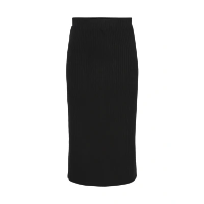 Image of Pieces Pckylie MIDI Skirt Pencil skirt, Women&#039;s, Size: Small, Black