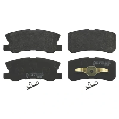 Image of brake Pad Set, disc BLUE PRINT ADC44259