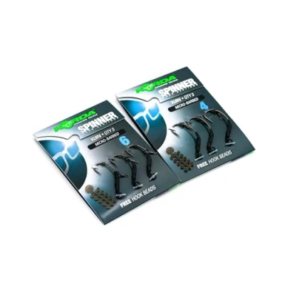 Image of Korda Spinner Hook Sections Krank 4 Carp hooks