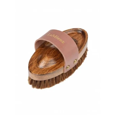 Image of LeMieux Artisan Soft Speckled Brush Brown