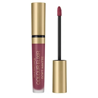 Image of 2 x Max Factor Colour Elixir Soft Matte Liquid Lipstick 035 Faded Red