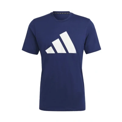 Image of adidas Performance Print Tshirt, Men&#039;s, Size: XS, Dark blue