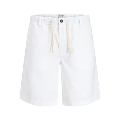 Image of JACK &amp; JONES Men&#039;s Jpstjaiden Geo Hybrid Short SRT, White, L