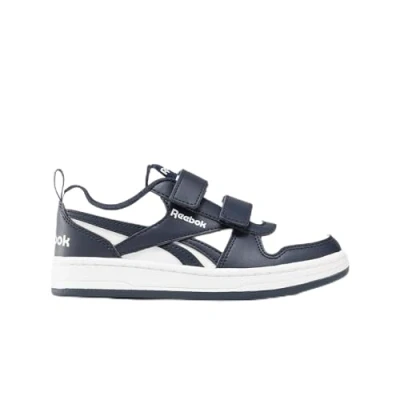 Image of Reebok Classic Royal Prime 2.0 Unisex Trainers for kids, Size: 2, Footwear white/vector navy High quality imitation leather