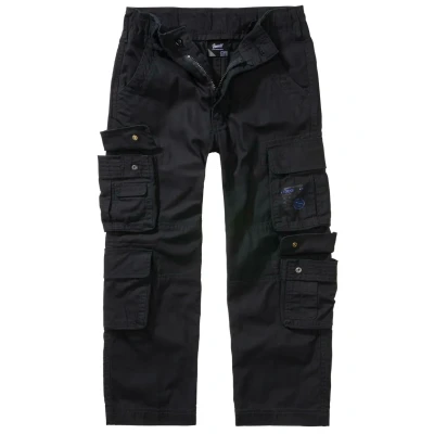 Image of Brandit Kinder KIDS PURE Cargo trousers for kids, Size: 7 8y, Black