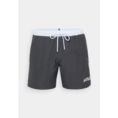 Image of BOSS Starfish Swimming shorts, Men&#039;s, Size: Large, Charcoal