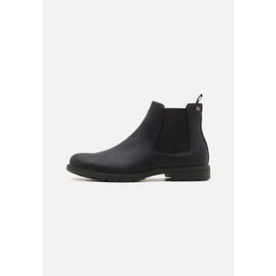 Image of Jack &amp; Jones Jfwfenchurch Chelsea BOOT Classic ankle boots, Men&#039;s, Size: 8, Anthracite High quality imitation leather