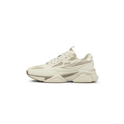 Image of FILA Women&#039;s Recade S Wmn Trainers, Antique White Oxford Tan, 8 UK