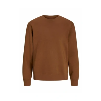 Image of Jack &amp; Jones Jjestar CREW NECK Sweatshirt, Men&#039;s, Size: XS, Mocha bisque