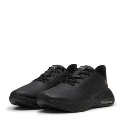 Image of Puma Xcell NOVA CAT Training shoe, Women&#039;s, Size: 7, Black/rose gold Synthetics