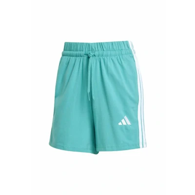Image of adidas Sportswear Essentials 3STRIPES Sports shorts, Women&#039;s, Size: XS, Powder teal white