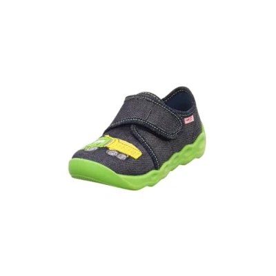 Image of Superfit Bubble Slippers for kids, Size: 5, Blau/grün Cotton