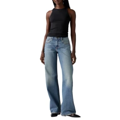 Image of Levi&#039;s Women&#039;s Low Loose Jeans, Rescued City, 25W / 30L