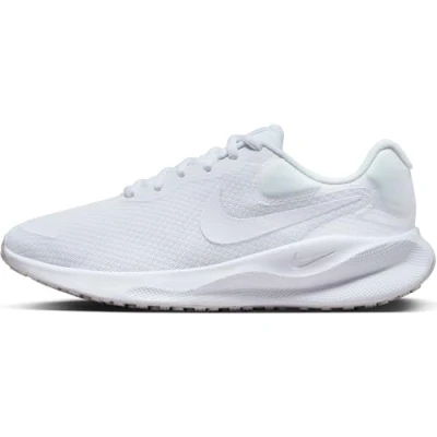 Image of Nike Performance Revolution 7 Neutral running shoes, Women&#039;s, Size: 2.5, White Textile