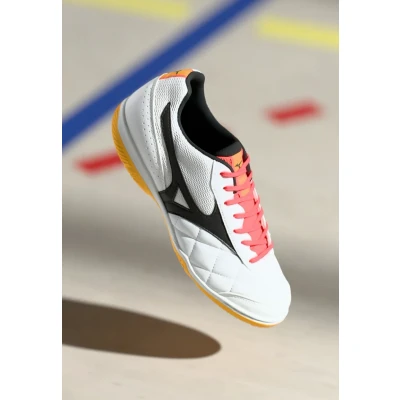 Image of Mizuno MRL SALA CLUB IN White/Black Women/Men Size 10,5
