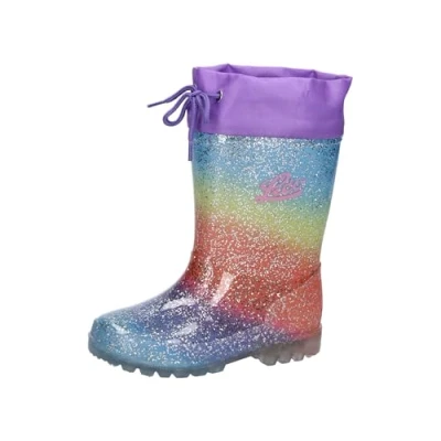 Image of LICO Power Blinky Wellies multicoloured for kids, Size: 1, Multi coloured Synthetics/textile