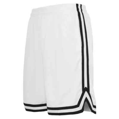 Image of Urban Classics Stripes Shorts, Men&#039;s, Size: 3XL, White, black
