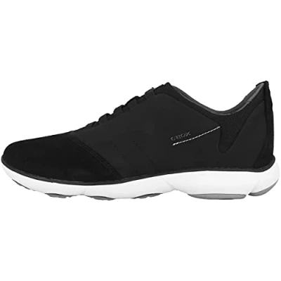Image of Geox Trainers, Men&#039;s, Size: 7, Black Suede