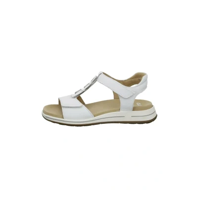 Image of ara Osaka Platform sandals weiß, Women&#039;s, Size: 4, Weiß Leather