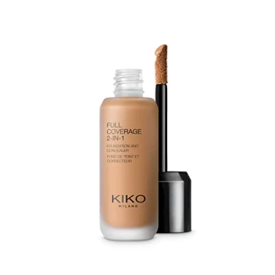 Image of KIKO Milano Full Coverage 2 in 1 Foundation and Concealer 25ml (Various Shades) 105 Warm Beige
