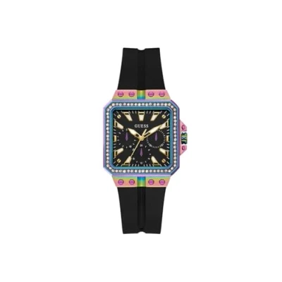 Image of Guess Libra Watch multicoloured, Women&#039;s, Size: One Size, Multi coloured