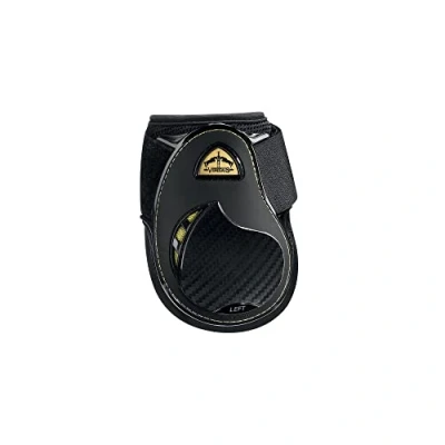 Image of Veredus Grand Slam Young Jump Fetlock Boots Black Large (Full) Horse Riding Equestrian