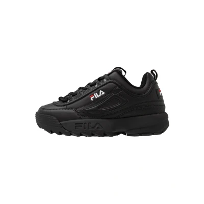 Image of Fila Disruptor Trainers, Women&#039;s, Size: 6.5, Black shoes