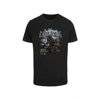 Image of Mister Tee Underdawg Print Tshirt, Men&#039;s, Size: XL, Black