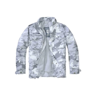 Image of Brandit Giant Winter jacket, Men&#039;s, Size: Large, Blizzard camo