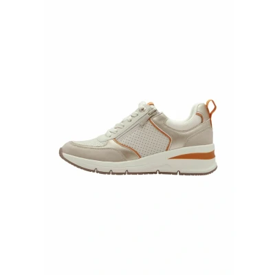 Image of Tamaris Trainers, Women&#039;s, Size: 3.5, Orange comb Textile/synthetics