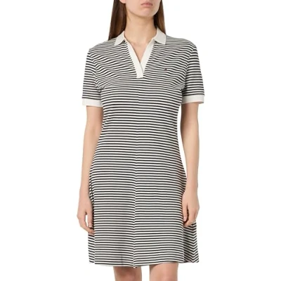 Image of Tommy Hilfiger Day dress, Women&#039;s, Size: Small, Breton ecru/desert sky