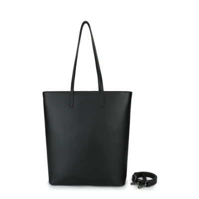 Image of Carlheim Women&#039;s Totebag Ella Premium Genuine Leather Sling Bag, Black, One Size, Minimal