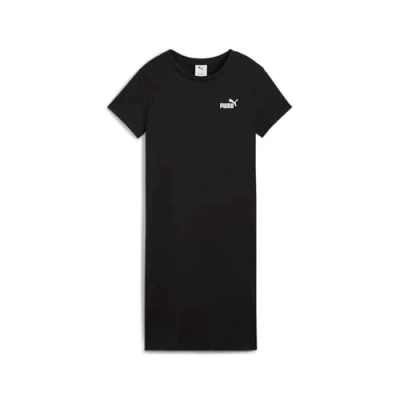 Image of Puma Small LOGO SLIM Dress Jersey dress, Women&#039;s, Size: Small, Black