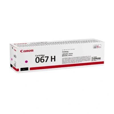Image of Canon 067H Toner Cartridge 1 Piece Original Magenta