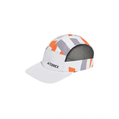 Image of Adidas Terrex Unisex Cap, Size: 6 5/8 7/8, White semi impact orange black