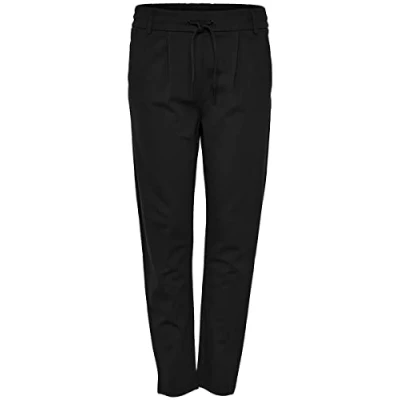 Image of ONLY Women&#039;s Onlpoptrash Easy Colour Pnt Petit Noos Trousers, black, S / 28L
