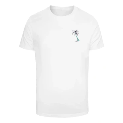Image of Mister Tee Summer Vibes Print Tshirt, Men&#039;s, Size: XL, White