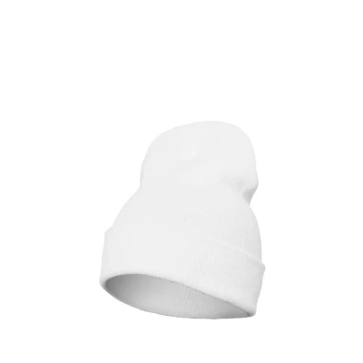 Image of Flexfit Yupoong Heavyweight LONG Beanie, Size: One Size, White