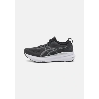 Image of Asics Gelkayano 31 Road running shoes, Women&#039;s, Size: 5, Black/pure silver Textile/synthetics