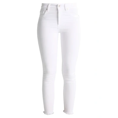 Image of ONLY Onlblush RAW Jeans Skinny Fit, Women&#039;s, Size: XSx30, White