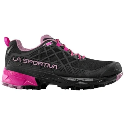 Image of La Sportiva Akyra II Hiking shoes, Women&#039;s, Size: 7, Black/rose Textile/synthetics