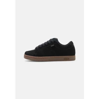 Image of Etnies Kingpin Skate shoes, Men&#039;s, Size: 8, Black/dark grey Leather and textile